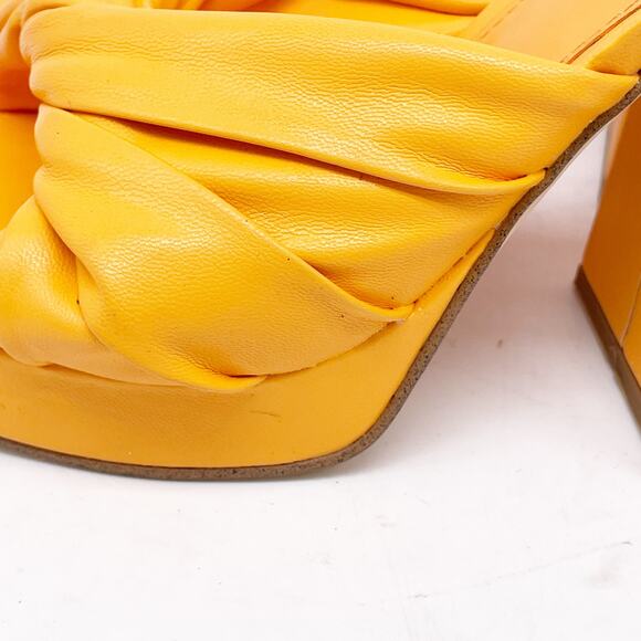 Circus Sam Edelman Women's Marianna Woven Slide Sandals Orange Size 5M - Picture 11 of 14